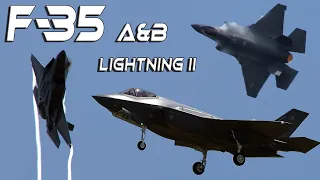 F-35 4K UHD F35  Lightning II From Start To Finish Amazing Demo with A & B Model Airshow 2016-19