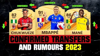 FIFA 23 | NEW CONFIRMED TRANSFERS & RUMOURS! ✅🔥 ft. Mane, Chukwueze, Mbappe… etc