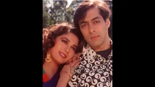 #Salman Khan and Madhuri Dixit#Dil Tera Aashiq song on status #✌️🤗