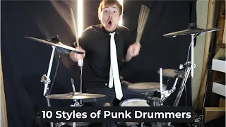 10 Styles of Punk Drummers