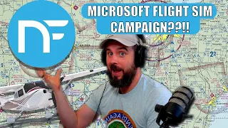 Neofly gives you a campaign for Microsoft flight sim