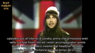 Bruce Dickinson annuncia un contest televisivo per il Monsters Of Rock (1988) SUB-ITA