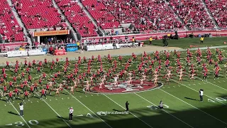49ers Gold Rush Cheerleaders Halftime Performance - Bengals 49ers Week 8 October 2023