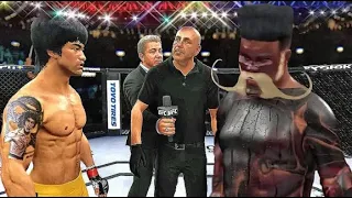 Bruce Lee vs. Devil Pirate - EA sports UFC 4 - CPU vs CPU epic
