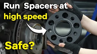 Are wheel Spacers Safe at High Speed?|1-inch Spacers Install|BONOSS Wheel Spacers Manufacturer