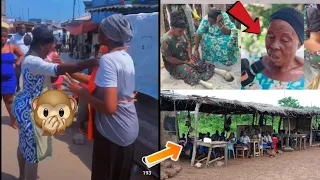 OMG - GHANA HAS IT GOTTEN TO THIS LEVEL AS 2 LADIES BATTLE IT OUT COS OF Ghc 2