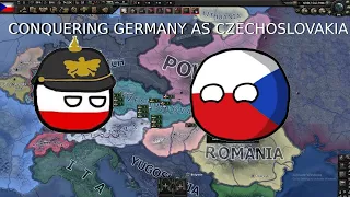 When Czechoslovakia REJECT Sudetenland - HOI4 Timelapse