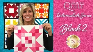 Learn to Quilt Intermediate Block Two | a Shabby Fabrics Quilting Tutorial