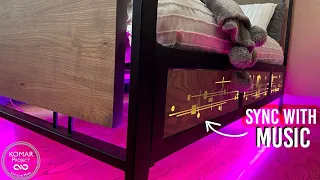 My Daughter Wanted a Bed I Couldn't Afford! So I Built Her THIS One!!!   FREE Plans