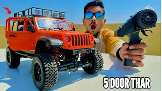 RC New 5 Door Thar Launch & New Track Test - Chatpat toy TV