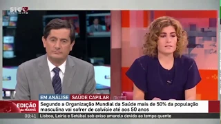 Reportagem SIC Notícias Calvície