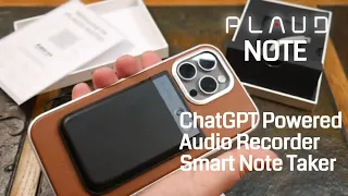 PLAUD NOTE: A ChatGPT Powered Audio Recorder That Will Automate The Way You Take Notes