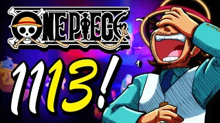 It's time for the message. (ONE PIECE CHAPTER 1113 REACTION)