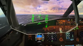 Real Boeing 737 cockpit converted for MSFS2020 Real HUD Still tweaking a lot of things