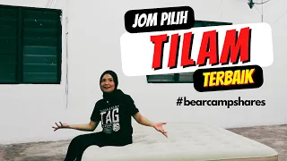 PERGI CAMPING TIDUR MACAM RAJA! TILAM MANAKAH YANG PALING BEST | #bearcampshares