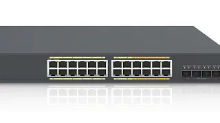 ECS2528FP Cloud Multi-Gigabit 24-Port 16 1G 8 2.5G PoE+ Switch