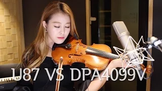 ADELE_SOMEONE LIKE YOU VIOLIN COVER(Neumann U87 VS DPA4099V)