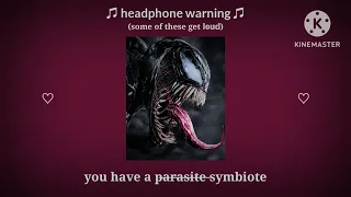 pov: you have a p̶a̶r̶a̶s̶i̶t̶e̶ symbiote {some slowed/reverb} [a lethal protector playlist]