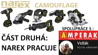 Vyzkoušení - Nová řada nářadí Narex Camouflage