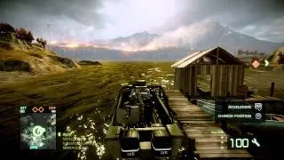 Battlefield Bad Company 2: (30-6) Rush on Isla Inocentes w/Uzi