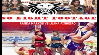 UFC FIGHT NIGHT 25 RANDA MARKOS VS LUANA PINHEIRO POST FIGHT DQ RACTION