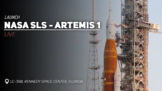 SCRUB: NASA Artemis 1 Launch Coverage│Multiple Views