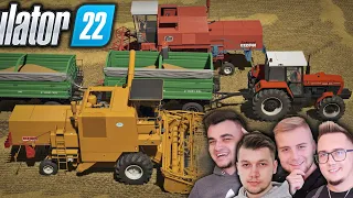 NOWE PRZYCZEPKI 😍 Żniwa Pszenicy & Prasowanie Słomy 🔥 Polska Wieś "SĄSIEDZI" #45 [S1] FS22 🔥 MST