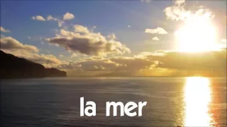 Aprenda el vocabulario francés # la mer