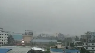 How rain come in City. Time Lapse shot @gravity2.090