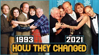 Frasier 1993 Cast Then and Now 2021 How They Changed