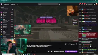 Ricoy ve la reaccion de Xokas y Reborn a su MUERTE en MINECRAFT EXTREMO