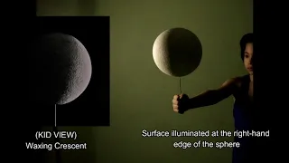 Create phases of the Moon - DIY Experiment