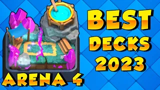 BEST Arena 4 Decks (Spell Valley) Clash Royale | Best Clash Royale Arena 4 Deck In Clash Royale 2023