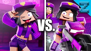 ENDING A vs B "Purple Girl" (I'm Psycho) - Minecraft Animation Music Video