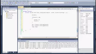 Visual C++ - Timer using Windows Form