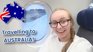 Travelling To AUSTRALIA- Australia travel Vlog- London To Perth- Australia Vlog 1