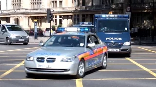 London Metropolitan Police SEG Convoy - High Security Prisoner Transport