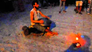Уличный музыкант Паланга 2015