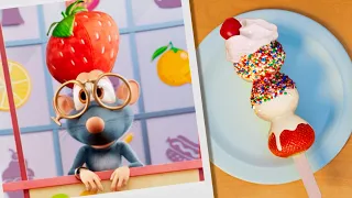 Booba - Fruit Ice Cream 😋 Food Puzzle - Cartoon for kids Kedoo ToonsTV