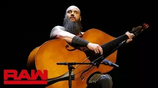 WWE RAW :  Braun Strowman bashes Elias with a bass: Raw, Feb. 12, 2018