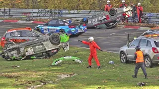 NÜRBURGRING CRASH & FAIL Compilation - Mistakes, CHAOS Racing Nordschleife Nurburgring