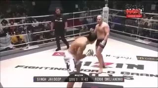 Федор Емельяненко vs Джайдип Сингх 31.12.2015 Fedor Emelianenko VS Jaideep Singh