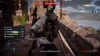 Assassin's Creed Odyssey Brutally Stealth kills And Kill Cultist Member With Ezio Outfit On PS4