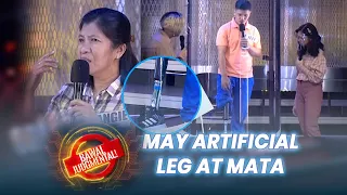 Mga Taong May Artificial Leg At Mata | Bawal Judgmental | October 8, 2020