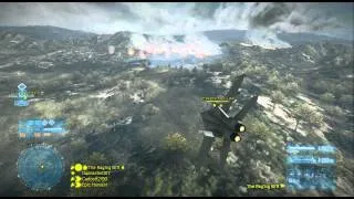 Battlefield 3 four jets in 4 mins