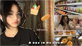 A DAY IN MY LIFE // Groceries shopping 🥖 // sem break version☁️