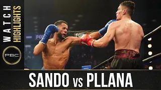 Sando vs Pllana HIGHLIGHTS: September 23, 2020 | PBC on FS1