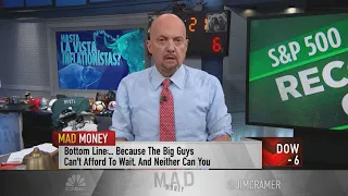 Jim Cramer: Investors cannot wait for inflation to peak before they start to buy stocks