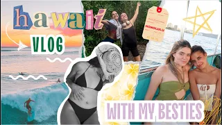 chaotic hawaii vlog with my college best friends