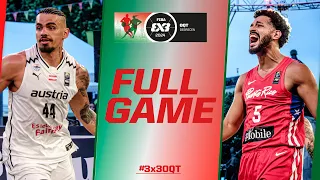 Austria 🇦🇹 vs Puerto Rico 🇵🇷 | Men Full Game | FIBA #3x3OQT 2024